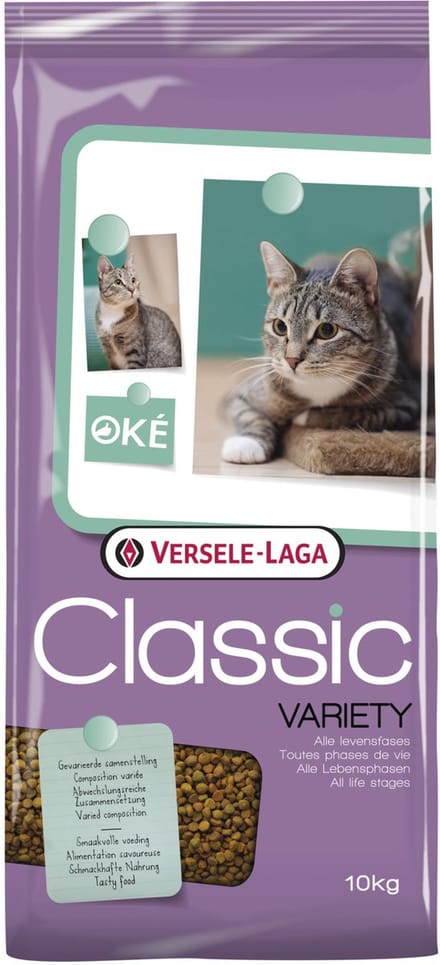 VERSELE-LAGA Classic Cat Variety - droog kattenvoer - 10 kg