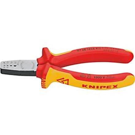 Knipex 97 68 145 A Krimptang Adereindhulzen 0.25 tot 2.5 mm²