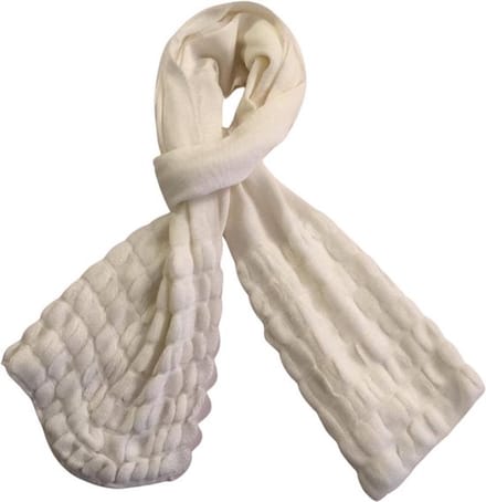 Deluxe Hoogwaardige Dames sjaal / Zachte Sjaal / Lange Sjaal - Wit