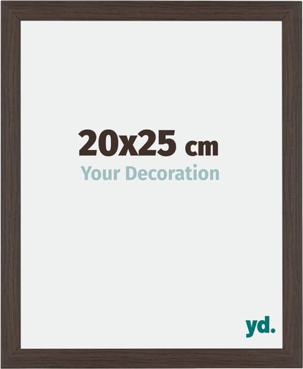 Your Decoration - Fotolijst 20x25 cm - MDF - Eiken Donker - Mura
