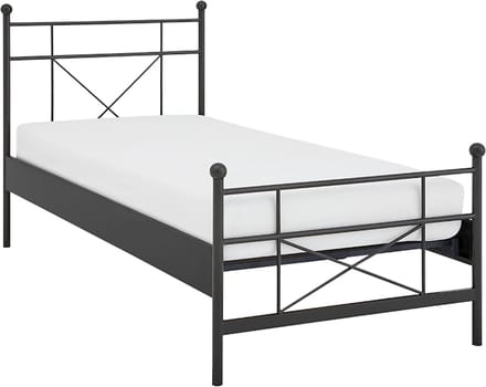 Maxi Bed Milano 1-persoons - 90 x 210 cm - antraciet