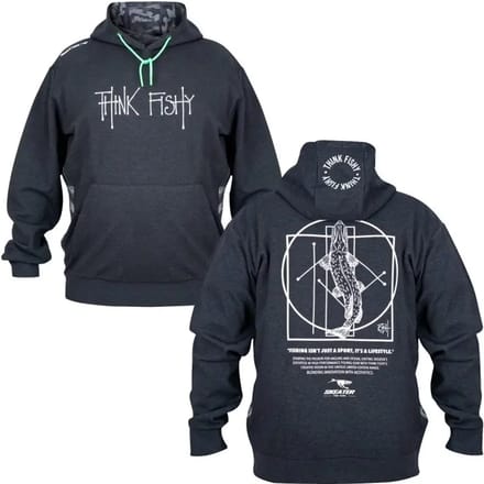 Hoodie Skeater Think Fishy