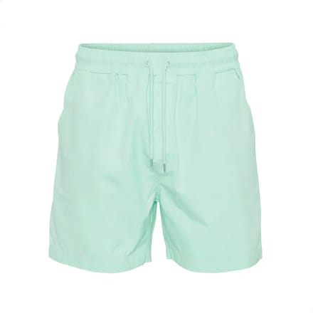 Twill Short broek Colorful Standard Organic light aqua