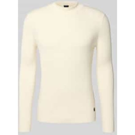 Gebreide pullover met ribboorden, model 'Donteo'