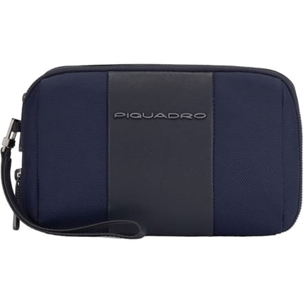 Pouch 2 Mannenspelen Piquadro AC5940BR2R-BLU Blauw