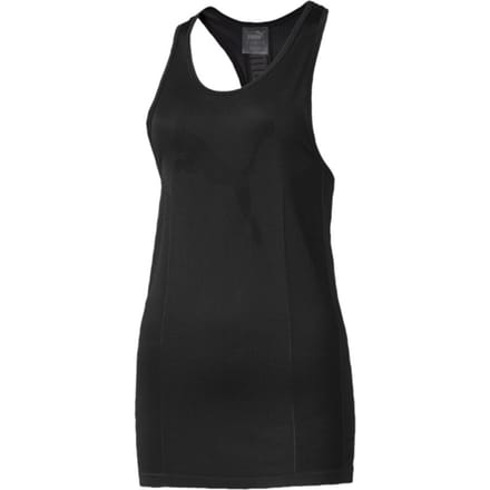 PUMA evoKNIT Seamless Tank Shirt Dames - Puma Black - Maat S