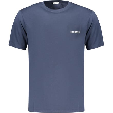 Bikkembergs Blauw Katoenen Heren T-Shirt