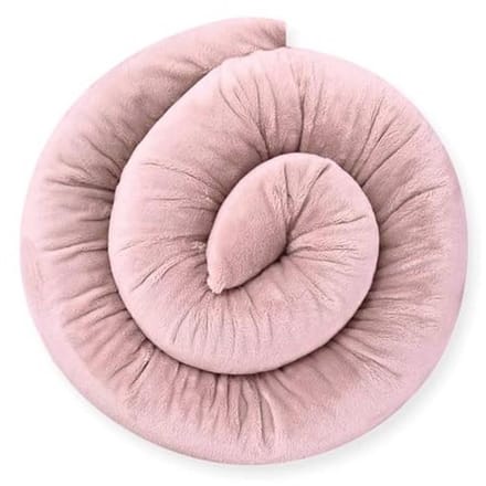 Zijslaapkussen en zwangerschapskussen - Multifunctioneel bedrol voor optimale slaapcomfort (Pastel rozen)