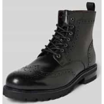 Boots van leer met ritssluiting, model 'Spencer'