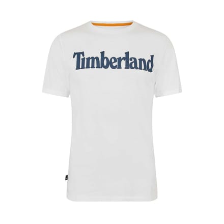 Timberland Heren Kennebec rivier katoen T-shirt (Wit)
