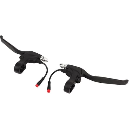 Levier de frein pour vélo électrique Étanche Robuste Ergonomie Poignées de frein pour vélo électrique pour scooter électrique black