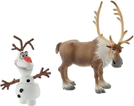 Bullyland 13042 DISNEY Frozen Sven + Olaf in geschenk verpakking