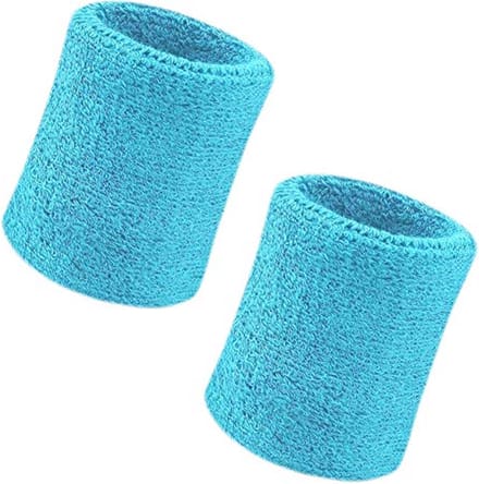 Go Go Gadget - "Stijlvolle~Pols~Accessoire: Lichtblauw~Zweetbandje"
