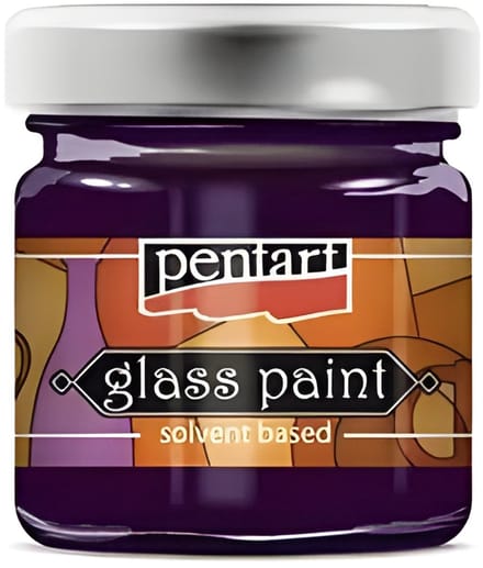 Pentart Glasverf Solvent Basis 30 ml Violet