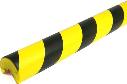PU Stootrand Hoekprofiel Model 4 – Geel & Zwart