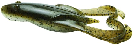 Keitech Noisy Flapper 3.5 (8,5 cm) Softbait - 5 stuks Green Pumpkin Frog 465T