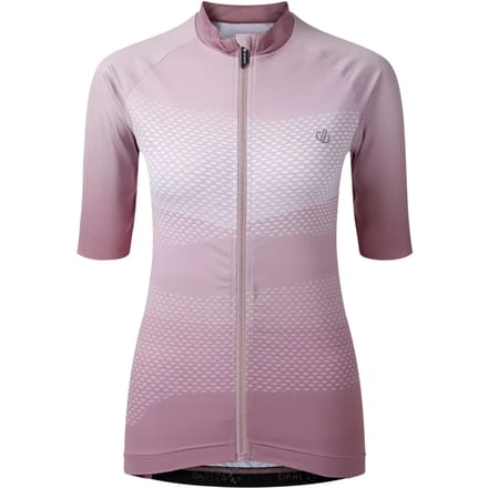 Dare2B dames fietsshirt met korte mouwen en bliksemprint