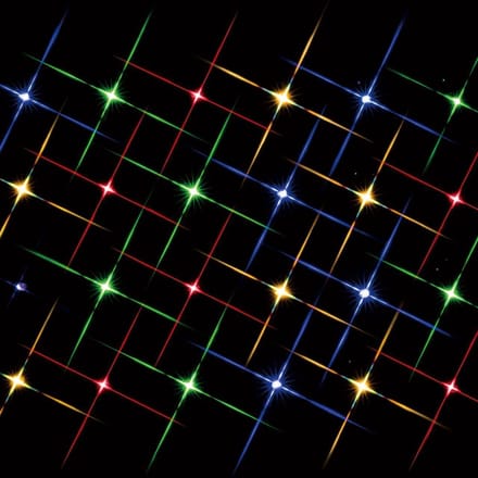 Lemax - Super Bright 24 Multi Color Light String -  B/o (4.5v) - Kersthuisjes & Kerstdorpen