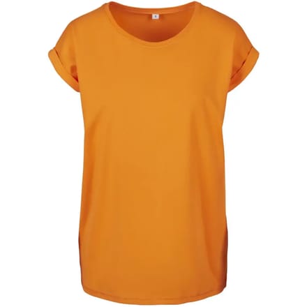 T-shirt dames Build Your Brand Extended Shoulder