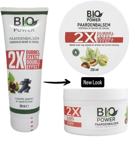 Biopower Paardenbalsem dubbel effect (250ml)