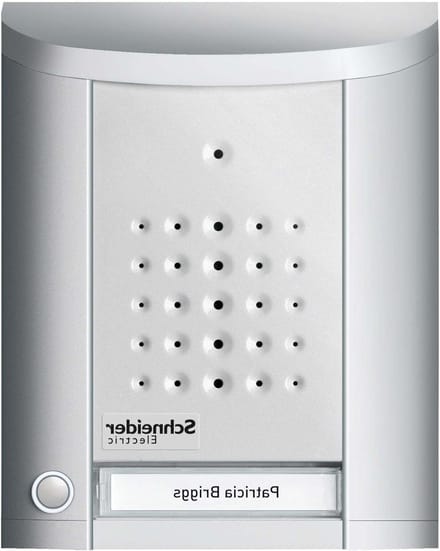 Deurstation - Intercom Buiten - Toegang Controleren - Opbouw Montage - One Size - Zilver