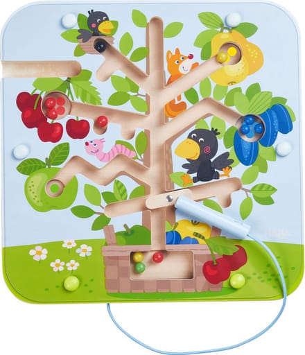 Haba Magneetspel Boomgaard 21,5 X 21,5 Cm Hout Groen/blauw