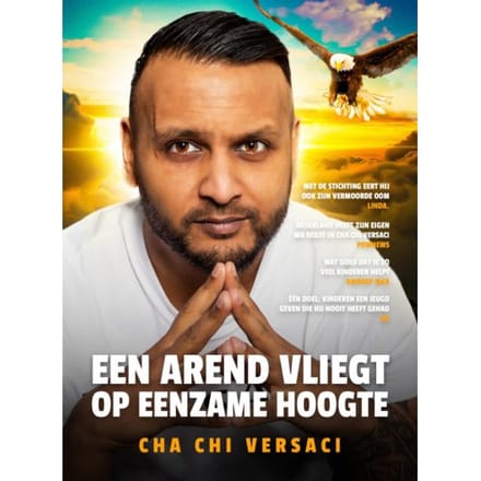 Een Arend Vliegt Op Eenzame Hoogte