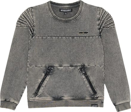 4PRESIDENT Sweater jongens - Black - Maat 92 - Jongens trui