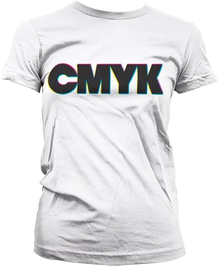 Hybris Dames T-shirt Cmyk Girly SH-5-15521-H30-8