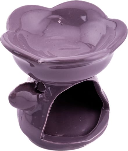 HomeBound by KY | Geurbrander flower paars | geurbrander amberblokjes
