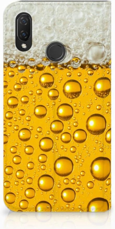 Huawei P Smart Plus Flip Style Cover Bier