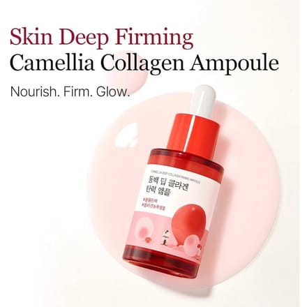 ROUND LAB - Camellia Deep Collagen Firming Ampoule - Gezichtsampul