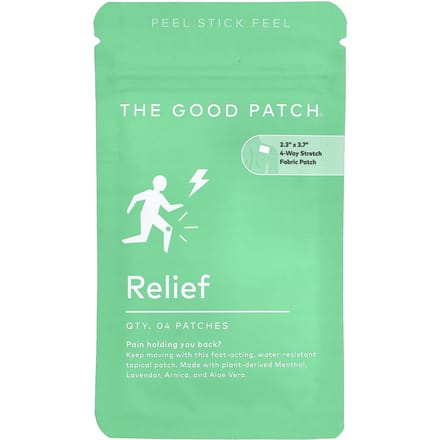 Relief, 4 patches white