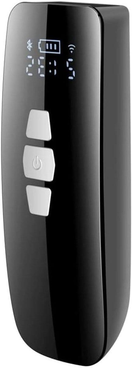 Draagbare Barcode Scanner - Mini Scanner - Voorraad Beheer - Met Schermopslag - 16x10x4 cm - Zwart