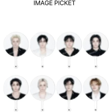 [Vroege Toegang] Officiële Stray Kids Wereldtournee RUN IT SEOUL MD 050 Type: IMAGE PICKET / Type2: Bbokari