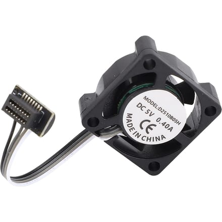 Ventilateur de refroidissement Hotend 2510 5V PWM 18000PRM pour Bambu Lab P1P P1S Pièces et Accessoires d'Imprimante 3D black
