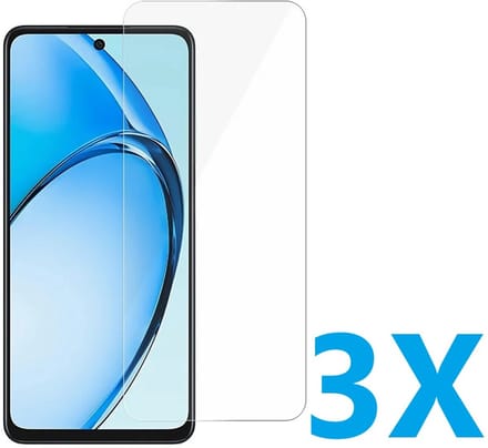 Screenprotector Glas - Tempered Glass Screen Protector Geschikt voor: OPPO A40 / A40m - 3x