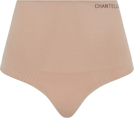 Chantelle - Smooth Comfort - Full Briefs met Hoge Taille - verstevigend - onzichtbaar - CLAY NUDE