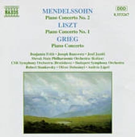 Mendelssohn, Liszt, Grieg: Piano Concertos / Frith, et al