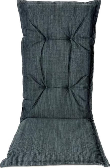 Madison Tuinstoelkussen hoge rug 50x123 cm Melange Blue/Grey
