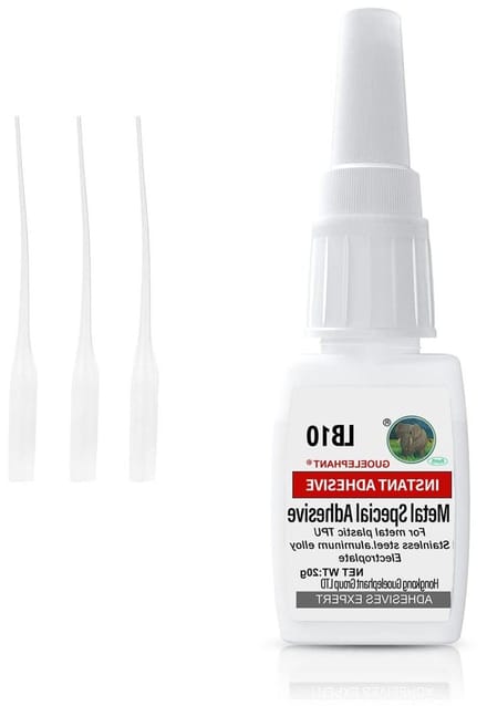 Metaal Lijm - Sterke Kleefstof - Repareren en Bevestigen - Sneldrogend Formule - 20 gram - Transparant