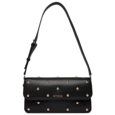 GUESS schoudertas Sadie Flap Shoulder Bag Black zwart