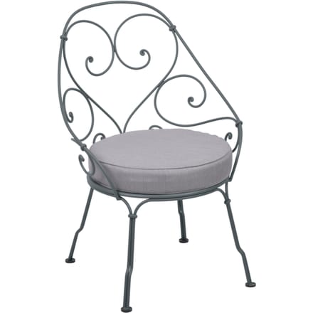 Fermob - 1900 Fauteuil Cabriolet - 26 stormgrijs - flanelgrijs - 4 - 6 Wochen