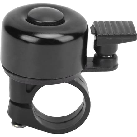 DUUTI Sonnette de Vélo en Alliage d'Aluminium Mini Sonnette de Vélo d'Extérieur avec Son Clair et FortNoir noir