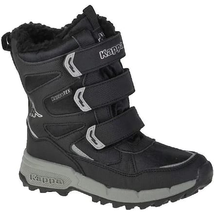 Kappa Unisex kinderlaarzen winterschoenen gevoerd zwart 260902K