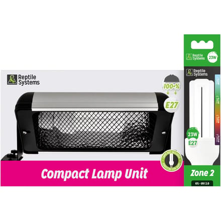 As Reptile Compacte UVB lamp Pro Serie 3U D3 6% UVB 23W voor reptielen