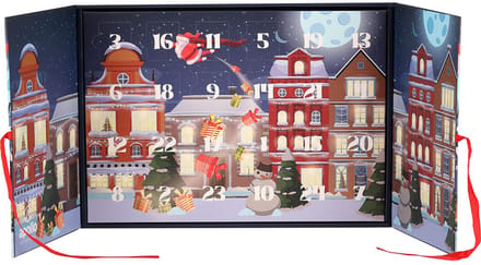 Apollo - Jongens Sokken Adventskalender Kerst - 12 paar - MT31/36