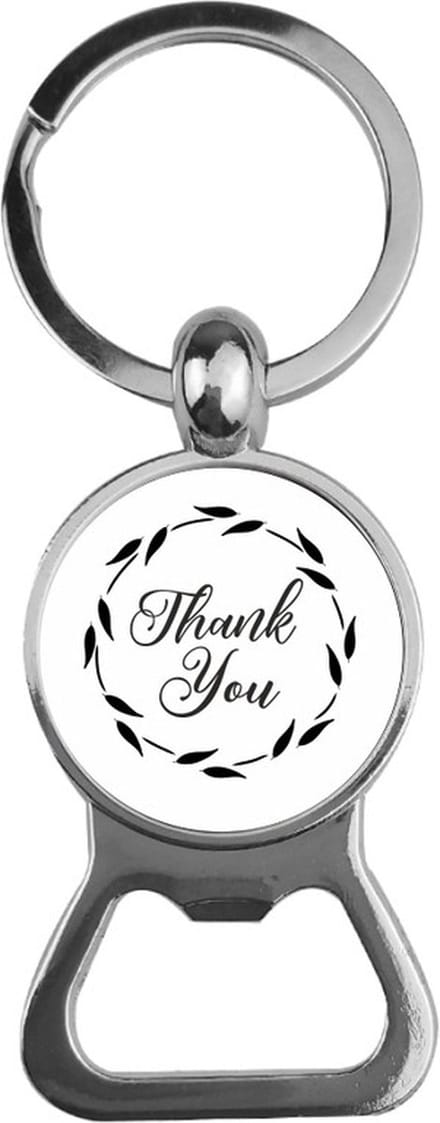 Bieropener Glas - Thank You