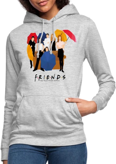 Friends Paraplu's Pose Hoodie Dames