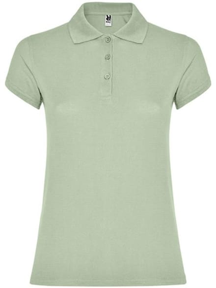 Roly - Star Dames Polo - Mist Green 264 maat M